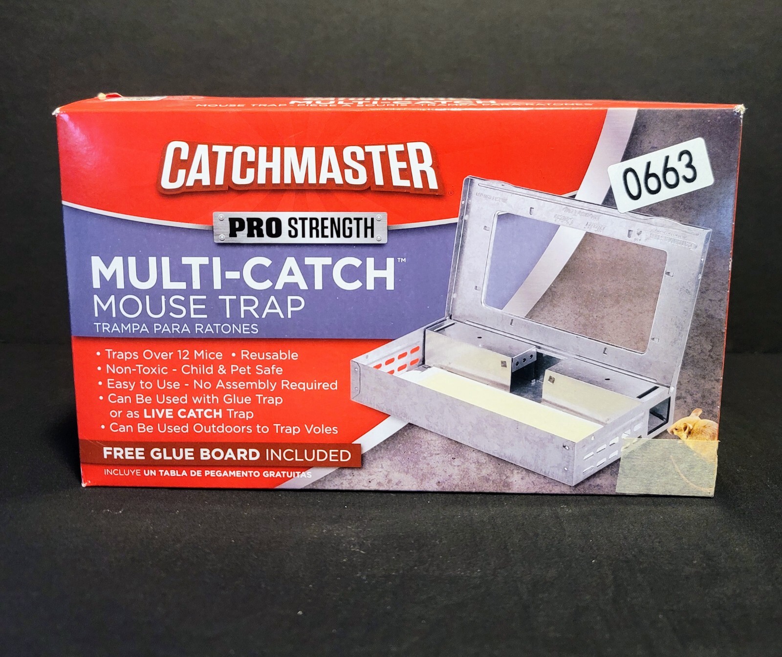 New Catchmaster Pro Strength Multi Catch Mouse trap Metal Construction ...