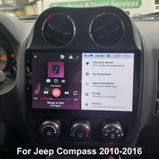 For Jeep Compass 2010-2016 10" Carplay Car Stereo Radio Android 13 GPS WIFI 32G