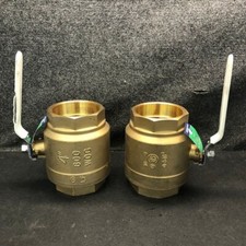 Everflow 4" inch Brass Ball Valve - Full Port 600WOG Lead Free