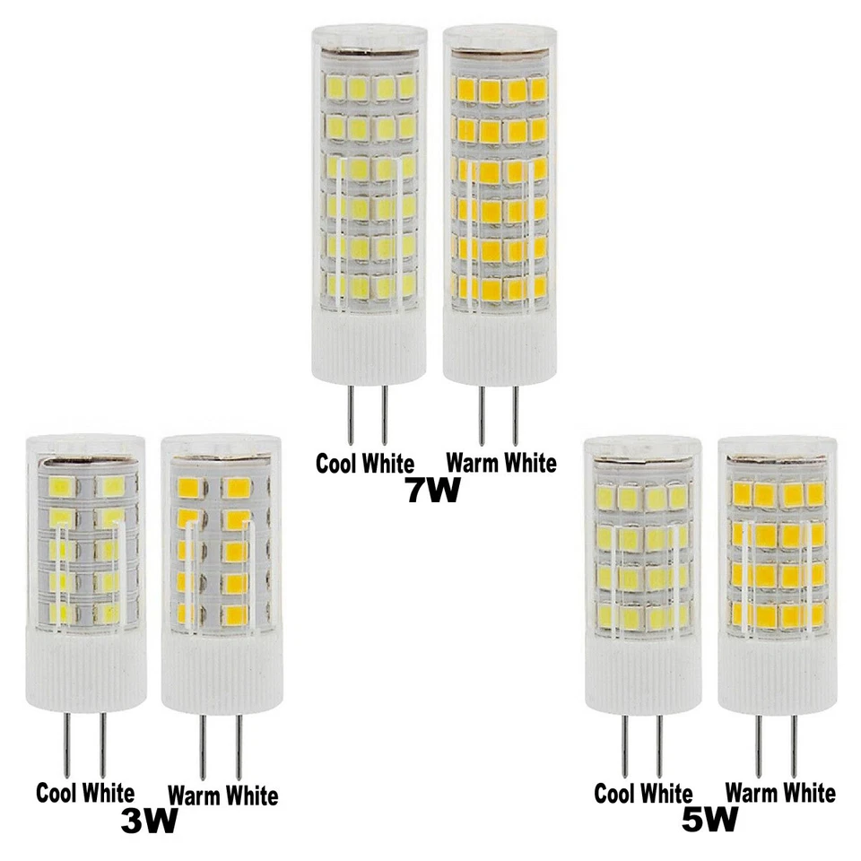 G9/G4 3W-7W 2835 LED Glühbirne Ersatz für Halogen Kapsel Birnen AC220-240V - Bild 3 von 4