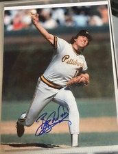 Bob Walk Pittsburgh Pirates Signed 8x10