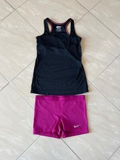 2166 NIKE ACTIVEWEAR SET TANK TOP AND NIKE PRO SHORT SMALL