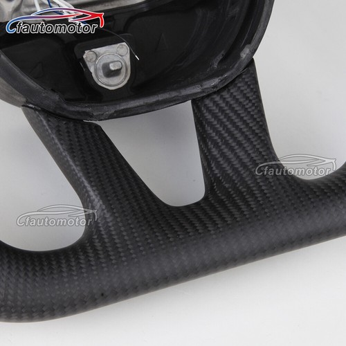 Matte Carbon Fiber LED Steering Wheel for 2015+ Dodge Charger Challenger SRT GT - Picture 8 of 10