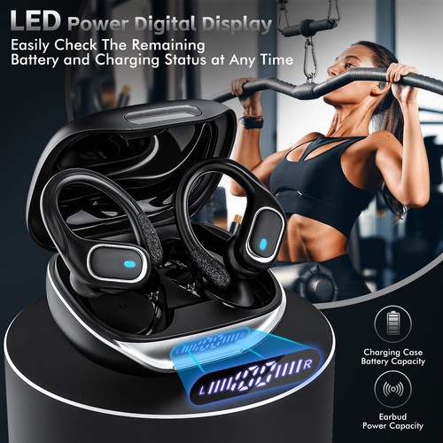 Wireless Earbuds Bluetooth Headphones 80Hrs Playtime Ear Buds IPX7 Waterproof... - 第 7/7 張圖片