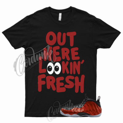 FRESH T Shirt to Match Air Foamposite One Metallic Red 2023 Varsity Foams