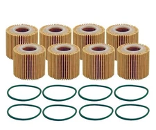 Wix Set Of 8 Engine Motor Oil Filters For Lexus Toyota Pontiac Scion L4