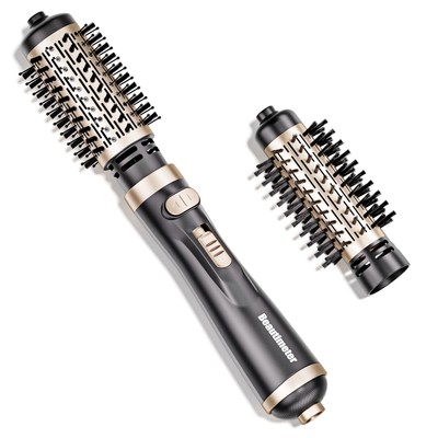 Hair Dryer Brush 3-in-1 Hair Styler, Rotating Blow Dryer Brush with 2-Inch an...