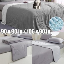 Cooling Quilt/Blanket for Hot Sleepers Lightweight Summer Cold Thin Blankets