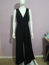 Freemans Black Jersey Jumpsuit - Size 12 - BNWOT - RRP £45