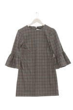 ZARA Abito midi Donna Abito Taglia IT 38 nero-bianco-rosso stile casual