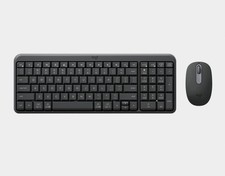 Logitech BLUETOOTH Black Compact Combo Wireless Keyboard  Mouse 920-013507