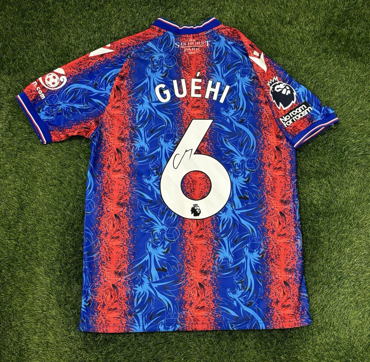 Marc Guehi Signed Crystal Palace 24/25 Home Shirt | eBay UK