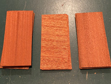 100 Mahogany Veneer Fingerboard 60 straight 40 cross cut tech deck