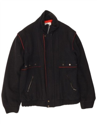 Polbot Mens Bomber Windbreaker Jacket IT 52 XL Navy Blue LD01