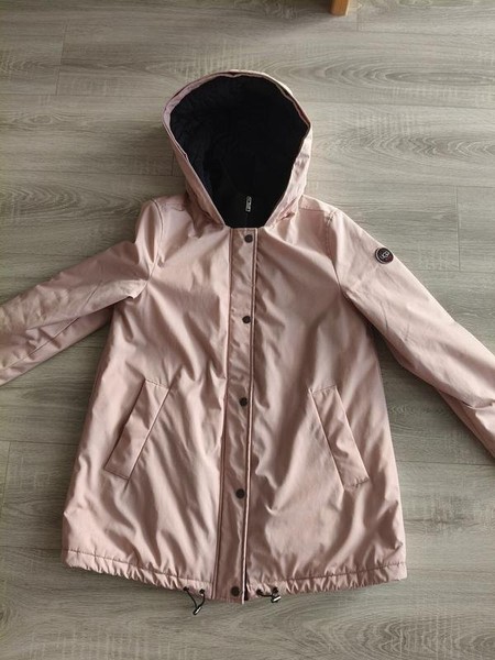 Women UGG Jacket Beige Polyester 36 / S