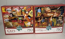 Buffalo Games 750 Piece Jigsaw Puzzle Lot of ...