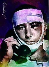 Billy Martin 2019 Authentic Artist Signed Limited Edition Print Card 37 of 50