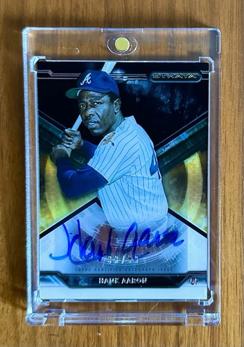 1971 Topps Hank Aaron Baseball Card #MLB #Braves #Legend