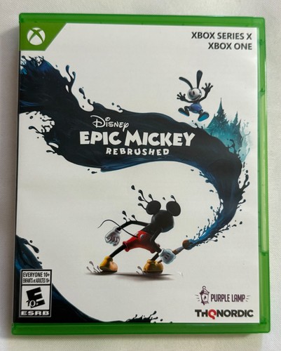 Disney Epic Mickey: Rebrushed - Microsoft Xbox Series X Xbox One Original Hülle