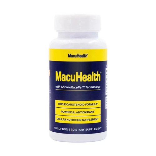 Macuhealth Triple Carotenoid Formula - Eye Vitamins for Adults - 90 Softgels