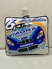 Vintage NASCAR Mark Martin #6 Pfizer Viagra Roush Stadium Seat Cushion Ford 2001