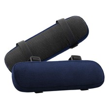 MOSISO Chair Armrest Pads 2 Pack , Memory Foam Home/Office Purplish Blue