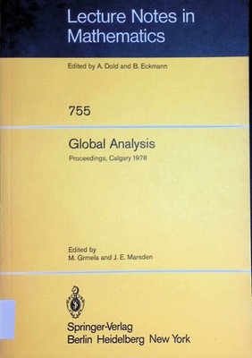 Global analysis : proceedings of the biennial seminar of the Canadian Mathematic