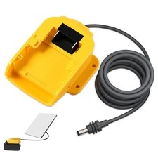 3.2FT Starlink Mini Power Cable Adapter for De.Walt 20V Battery, 18AWG DC Cord