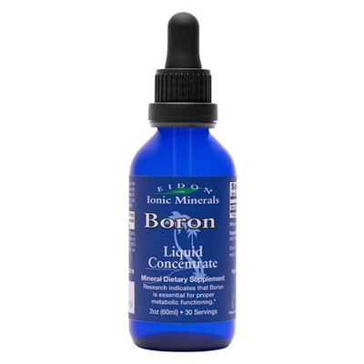 Eidon Liquid Boron Drops - Ionic Mineral Boron Supplement, Essential Element ...