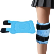 Knee Ice Pack Wrap for Pain Relief, Injury Recovery, and Swelling Control