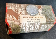 Michel Design Works Winter Woods,Large Bath Soap Bar Fir, & Musk Scent