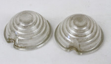 2 Vintage Oem 1955-1963 Willys Parking Lamp Light Glass Lens Kadh 21689 C49-43