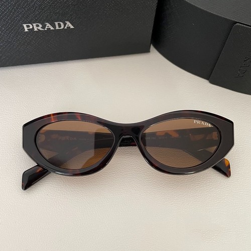 PRADA PR 26ZS 14LO9Z Honey Tortoise Dark Brown Women Sunglasses