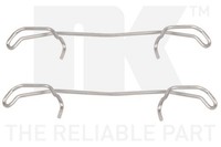 NK 7999123 ZubehöRsatz, Scheibenbremsbelag FüR Audi Cadillac Ford Jaguar Mazda
