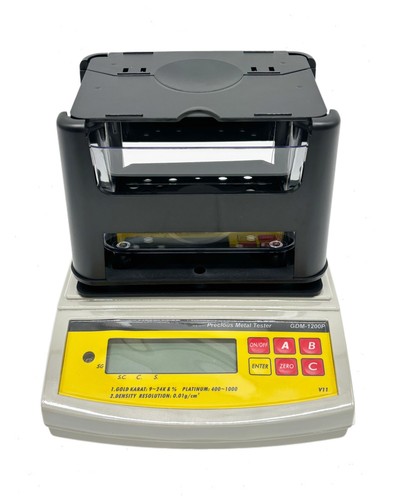 Elektronisches Metalldichtemessgerät Gold Reinheitsprüfer mit Maximalgewicht 1200g - Bild 4 von 23