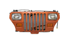 Jeep Wrangler Yj 87-95 Oem Orange Front Grille Grill Nose Free Shipping Jeep Wrangler Yj 87-95 Oem Orange Front Grille Grill Nose Free Shipping