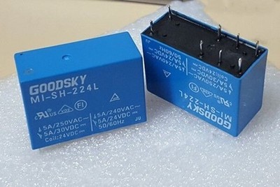 1 Pc. New MI-SH-224L 24VDC Relay Goodsky