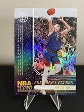 2024-25 Panini Nba Hoops - Frequent Flyers Nikola Jokić #8 Holo Winter