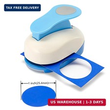 1 Inch Circle Punch 25.4mm Circular Cutter Tool Circle Hole Punch Handmade Paper