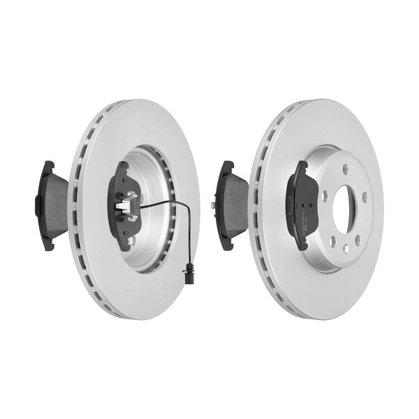 F.Becker Bremsscheiben Ø314MM + BremsbelÄGe Vorne FÜR Audi A5 A4 B8 Allroad Vw-image