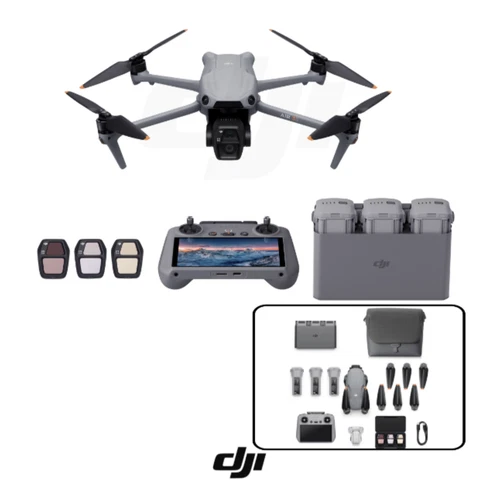 DJI Air 3S Fly More Combo Camera Drone (3 Batteries) / U.S. Customs Included