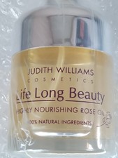 Judith Williams Sealed 100ml Rose Facial Oil Highly Nourishing Life Long Beauty