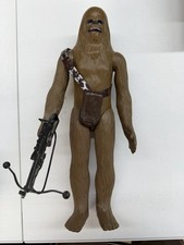 1978 KENNER 12  STAR WARS CHEWBACCA FIGURE w BOWCASTER WEAPON UTILITY BELT BAG