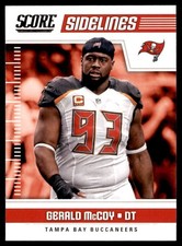 2018 Score #18 Gerald McCoy Sidelines