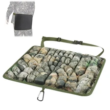 Hunting Seat Cushion, Memory Foam Silent Lightweight Camo Tree Stand Seat Cus...