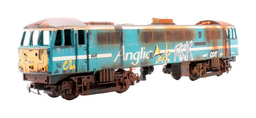 Heljan Calibre OO Anglia Clase 86 '86215' Eléctrico Loco *Desguace desgastado* | Condition: Used