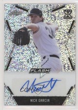 2020 Leaf Flash Nick Garcia #BA-NG2 Auto v9t