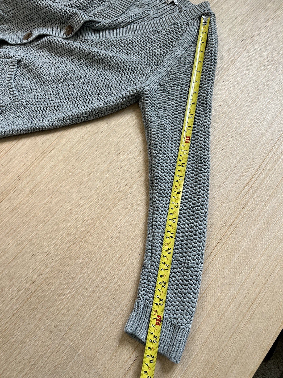 Gap Ribbed Knit V-Neck Button Front Cardigan Swea… - image 17