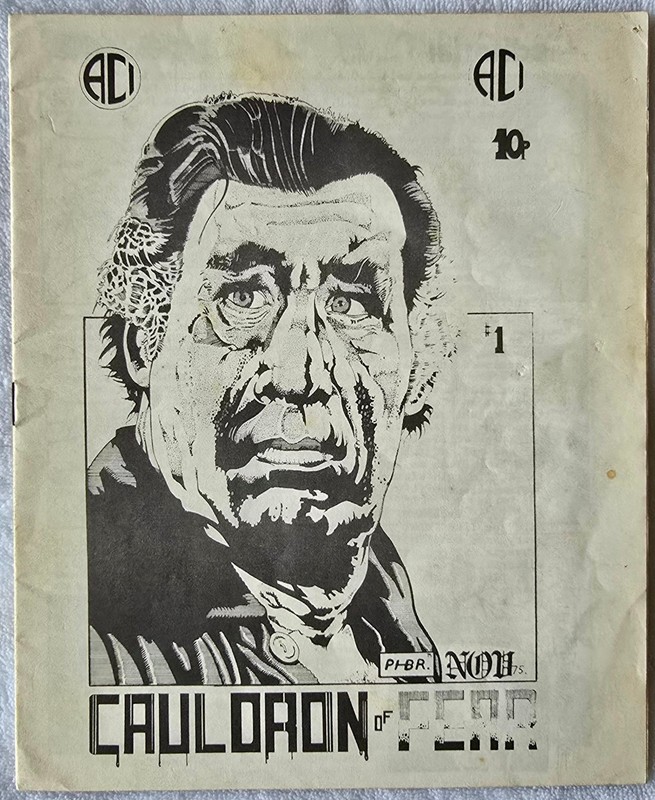 Cauldron of Fear #1 Very Rare Fanzine 1975 EC Comics Pre-Code Atlas Swamp Thing