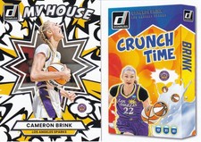 2025 Panini Donruss WNBA - My House & Crunch Time - CAMERON BRINK -SPARKS.